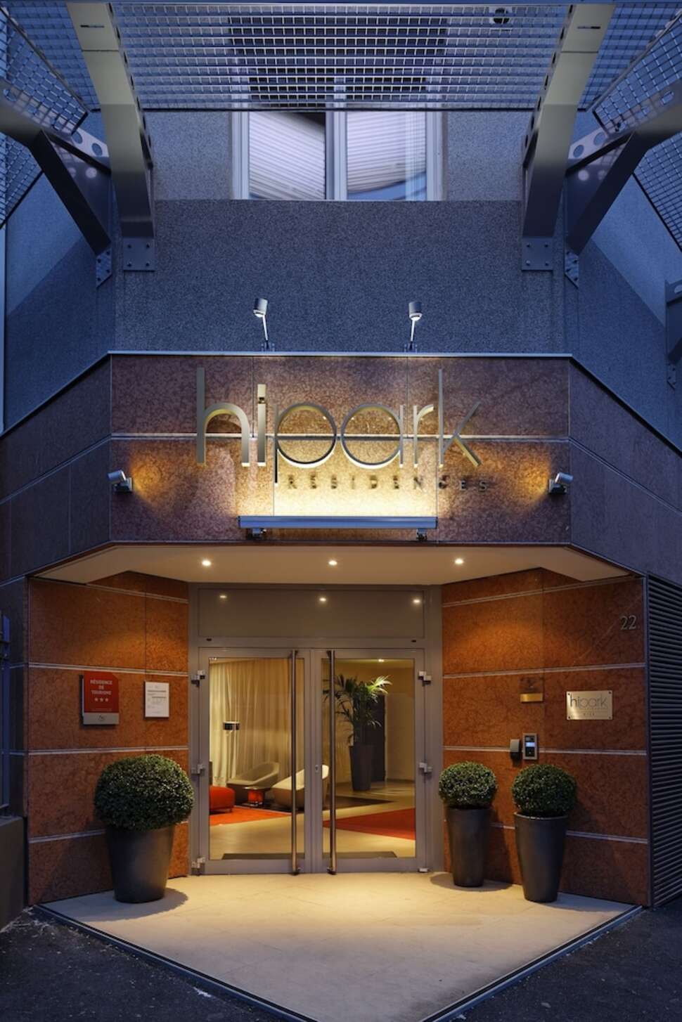 Een foto van de buitenkant van Aparthotel Adagio Nice Centre