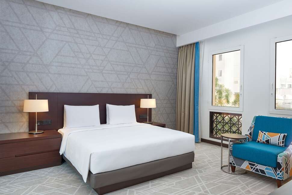 Ein Foto Hyatt Place Dubai Wasl District Hotel & Residences