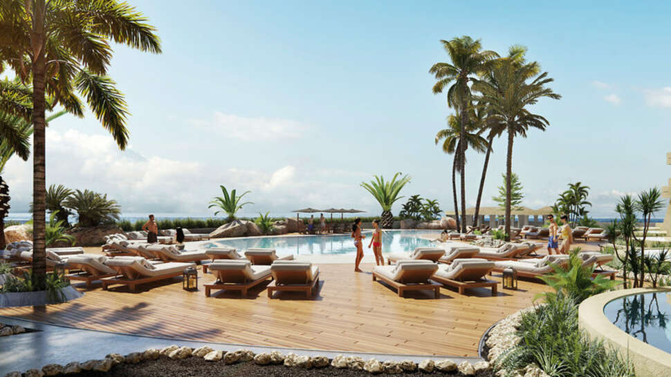 Een foto van het zwembad bij Dreams Lanzarote Playa Dorada Resort & Spa