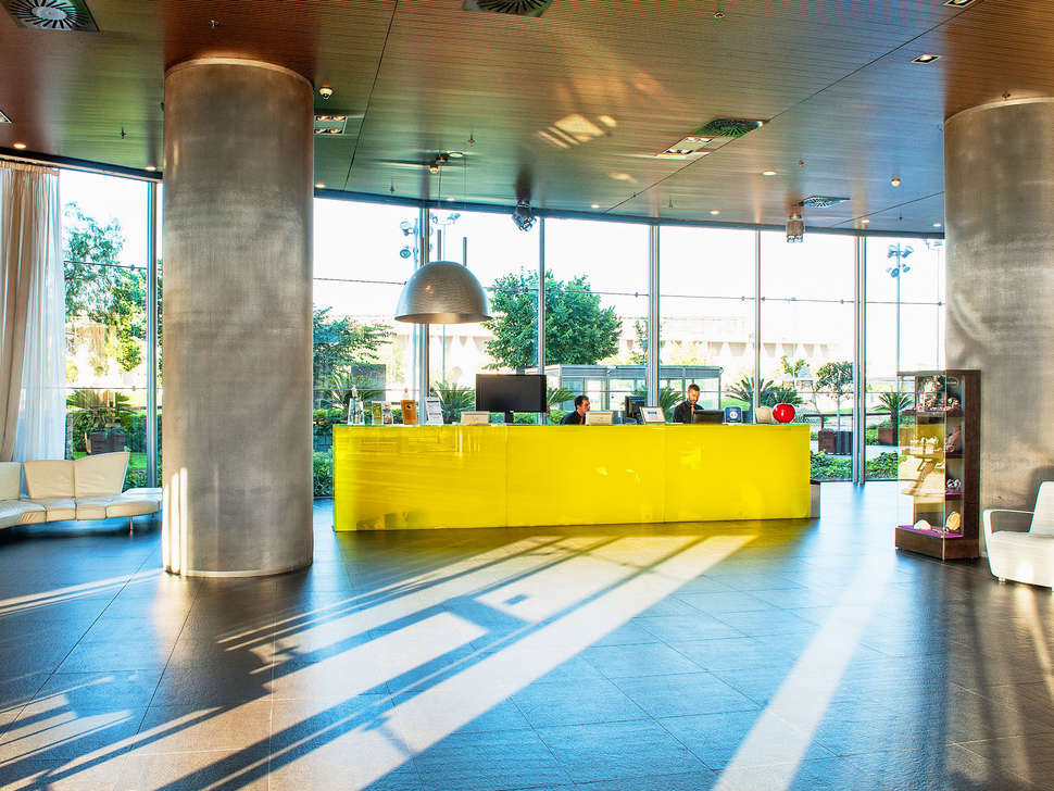 Een foto van het interieur van Alexandre Hotel Fira Congress