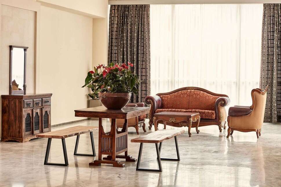 Een foto van het interieur van All Senses Nautica Blue Exclusive Resort