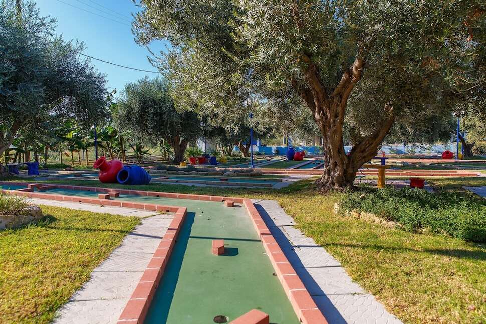 Ein Foto von den Einrichtungen im Filoxenia Hotel Tholos