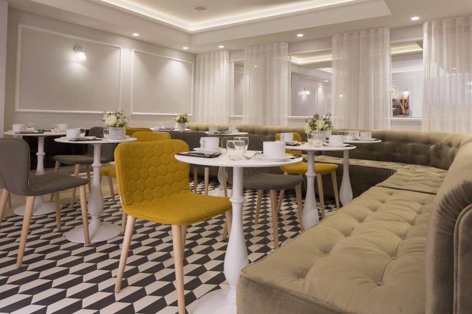 Ein Foto von den Einrichtungen im Hotel Pastel Paris