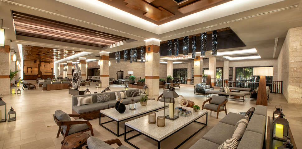 Een foto van het interieur van Adults Only Club At Lopesan Costa Bavaro Resort