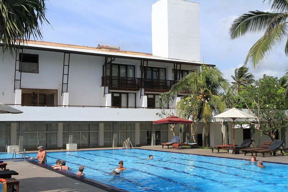 Een foto van het zwembad bij Goldi Sands Hotel