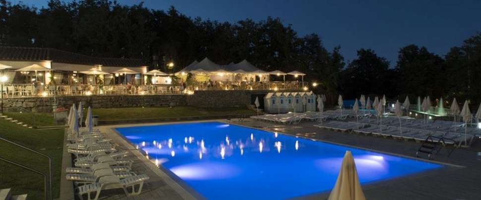 Een foto van het zwembad bij Camping Orlando in Chianti
