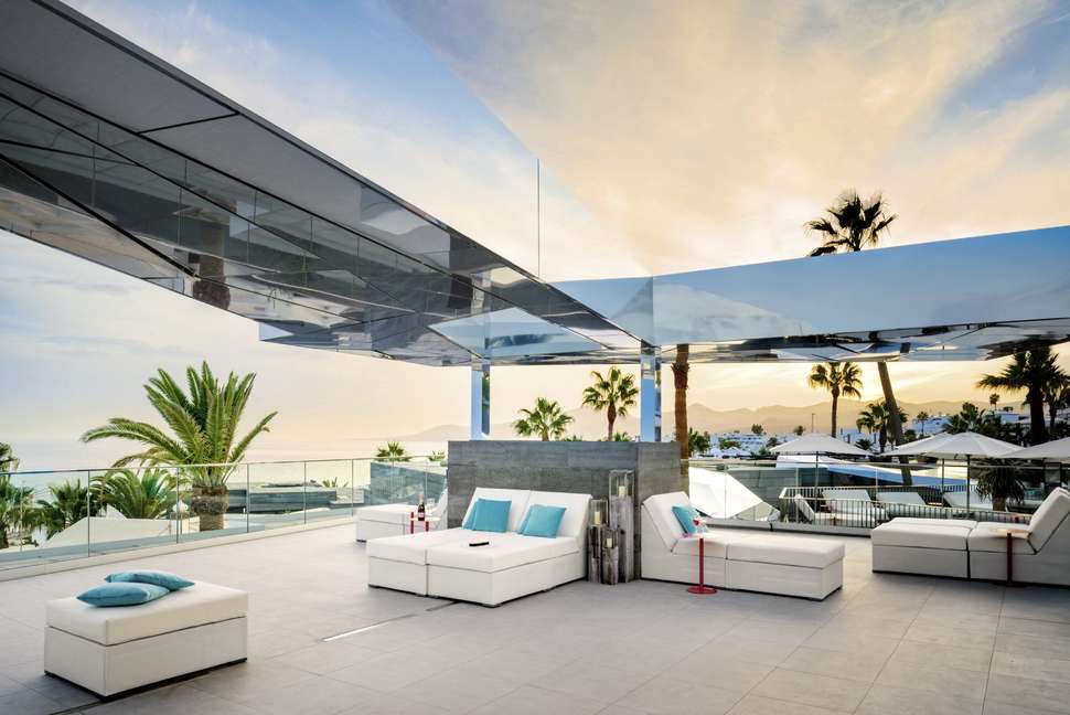 Een foto van de faciliteiten bij La Isla y el Mar Hotel Boutique
