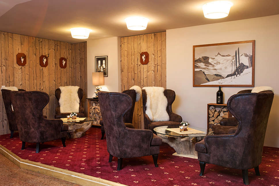 Een foto van het interieur van Vitalhotel Gosau