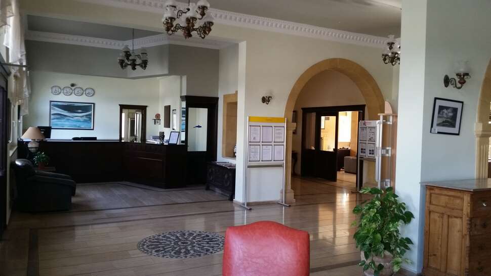 Een foto van het interieur van Altinkaya Resort