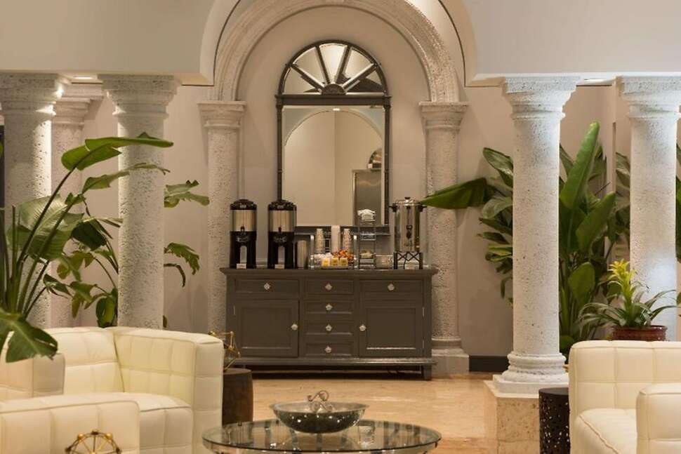 Een foto van het interieur van Lexington Hotel Miami Beach