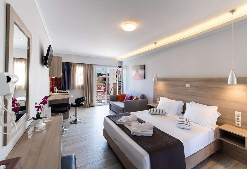 Een foto van Aggelos Appartementen & Deluxe Studios
