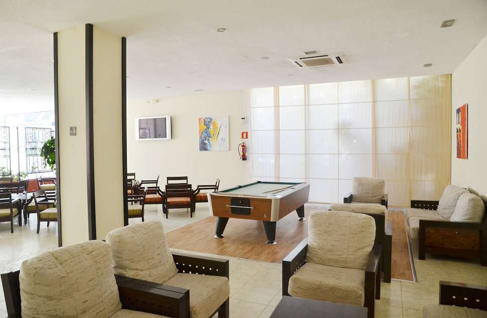 Een foto van het interieur van AzuLine Hotel Pacific