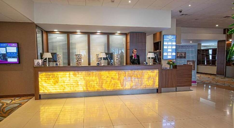 Een foto van het interieur van Crowne Plaza Maastricht
