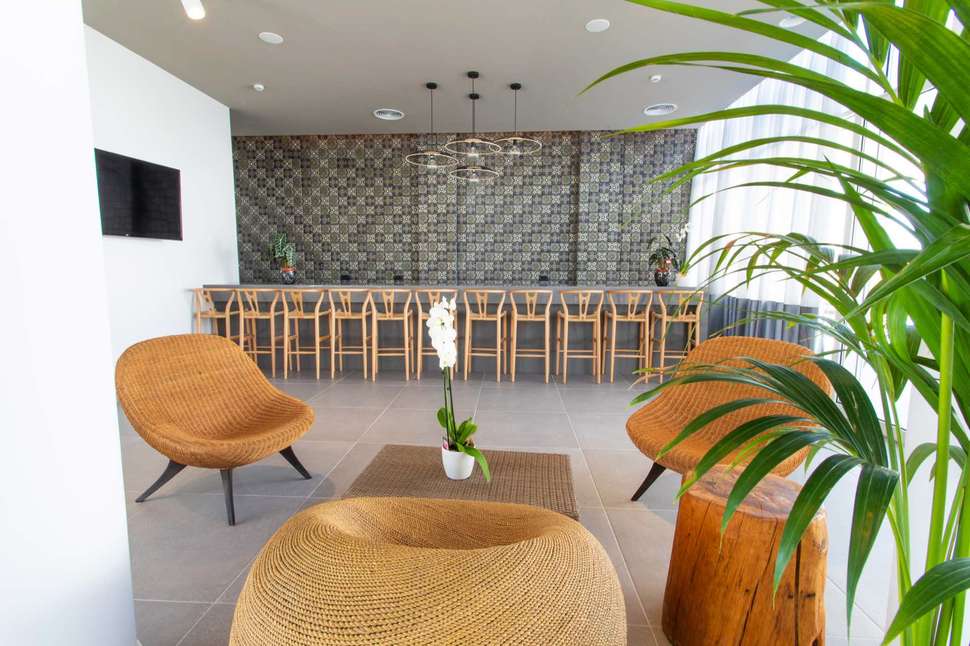 Een foto van het interieur van White Dreams Resort