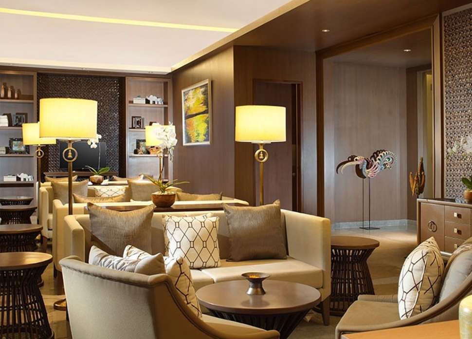 Een foto van het interieur van The Anvaya Beach Resort Bali