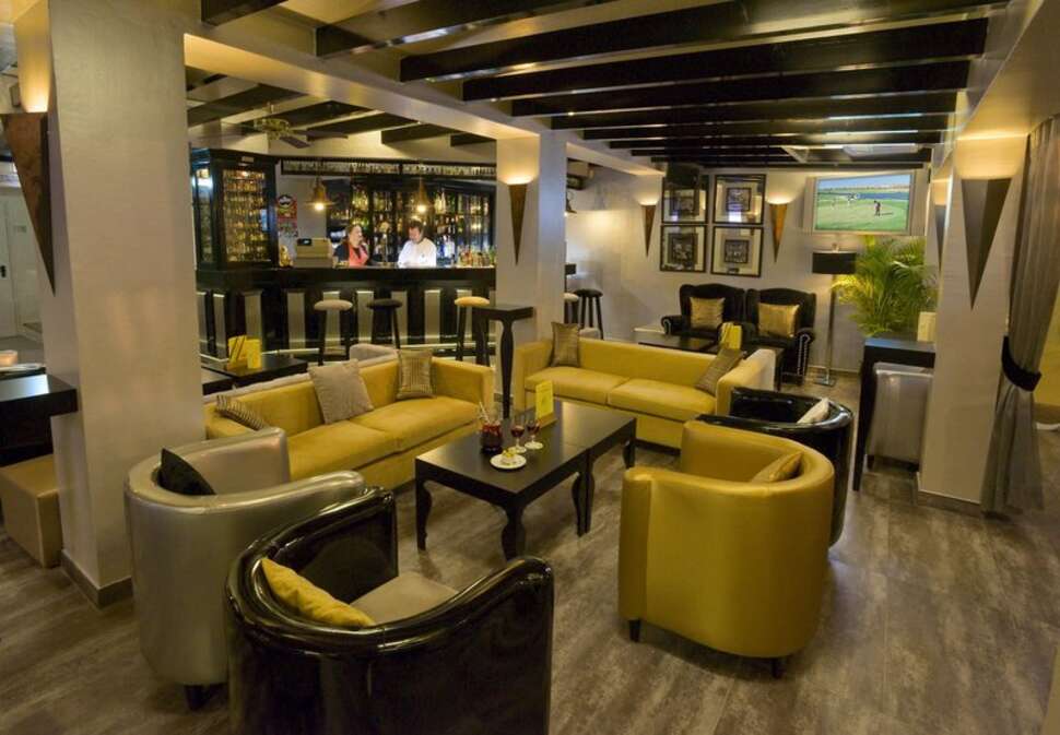 Een foto van het interieur van Hotel do Cerro