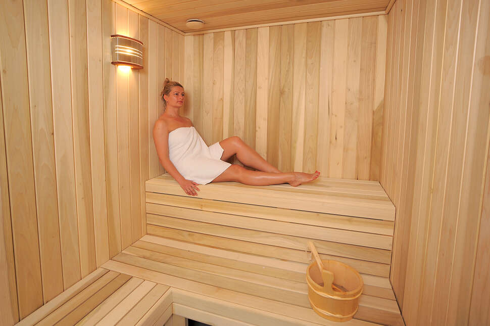 Ein Foto von den Einrichtungen im Okeanos Beach Boutique Hotel
