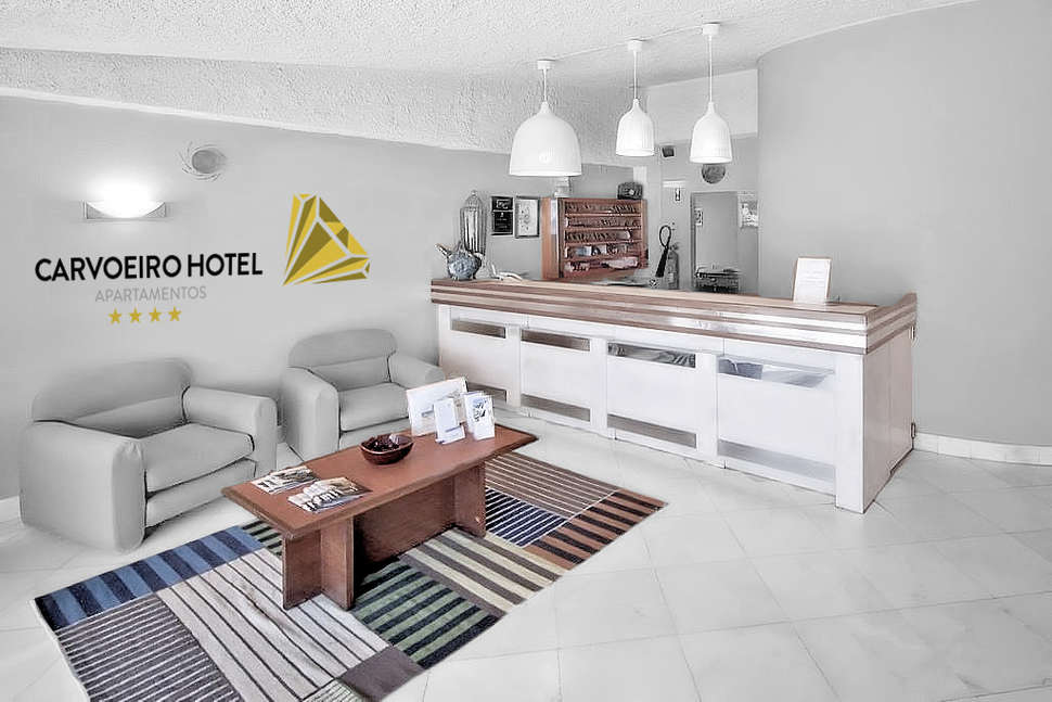Een foto van het interieur van Carvoeiro Garden Hotel