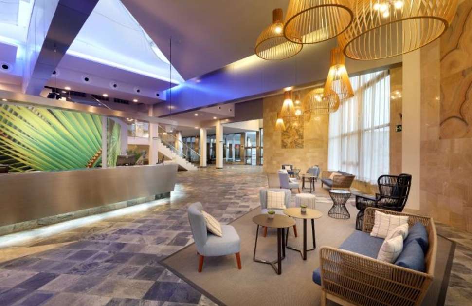 Een foto van het interieur van Eurostars Las Salinas