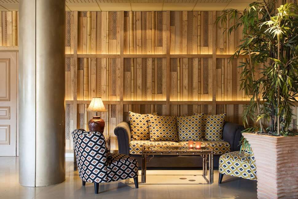 Een foto van het interieur van Luna Park Hotel & Spa