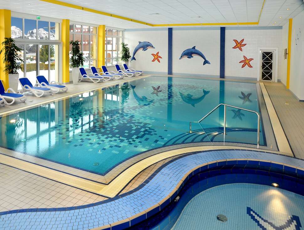 Een foto van het zwembad bij Marco Polo Club Alpina