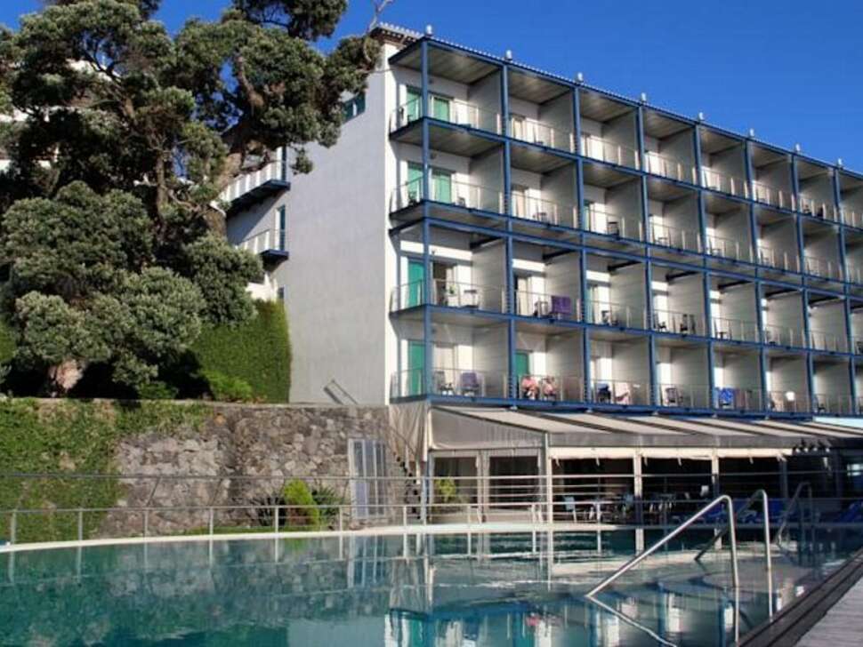 Een foto van het zwembad bij Hotel Do Caracol