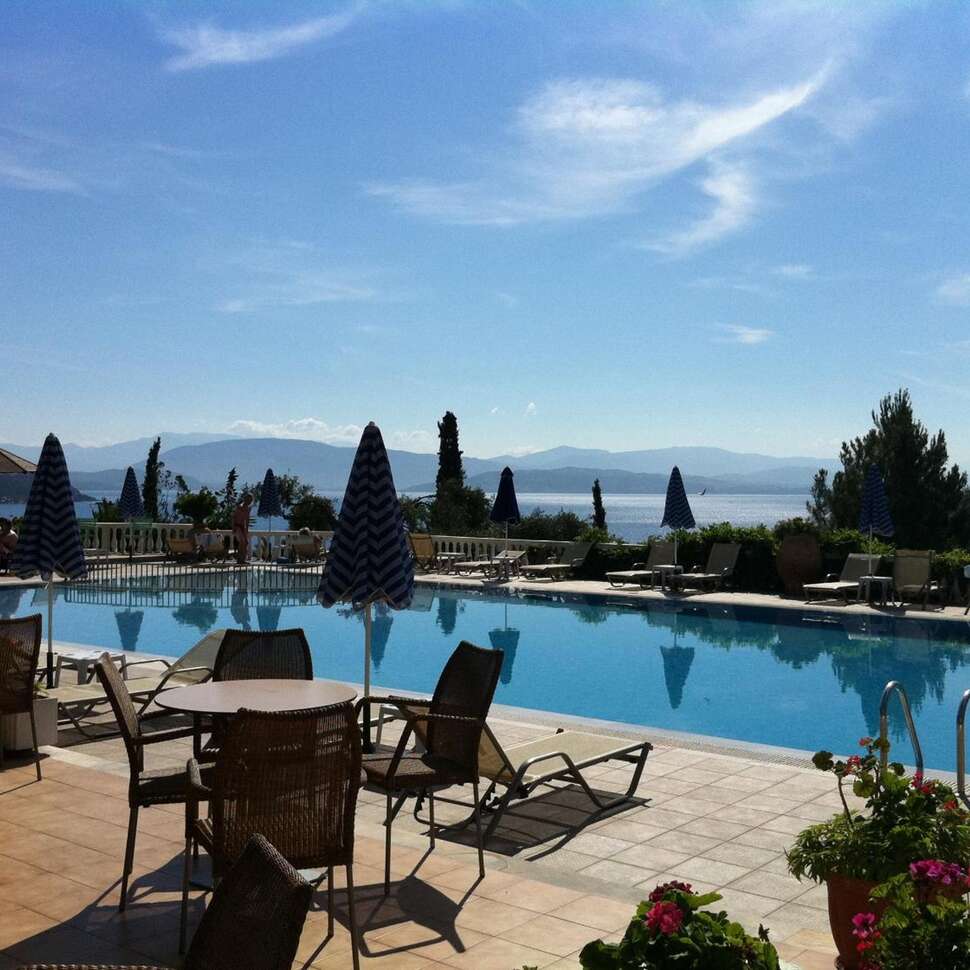 Ein Foto vom Pool im Nautilus Barbati