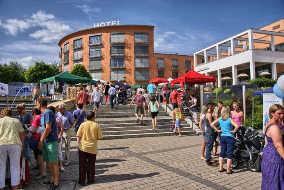 Een foto van de buitenkant van Best Western Plus Hotel am Vitalpark