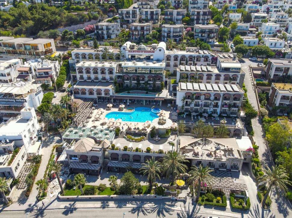 Een foto van het zwembad bij Diamond of Bodrum