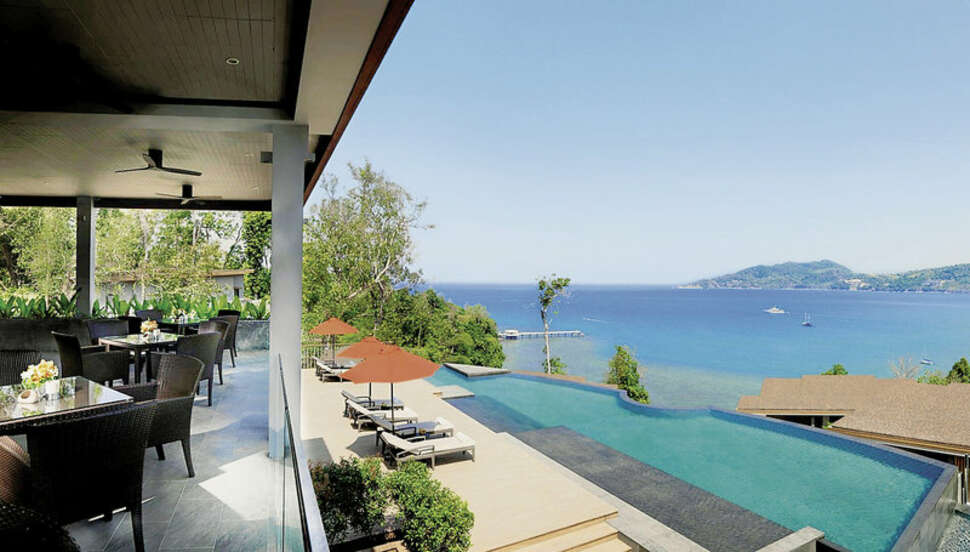 Ein Foto vom Pool im Amari Phuket