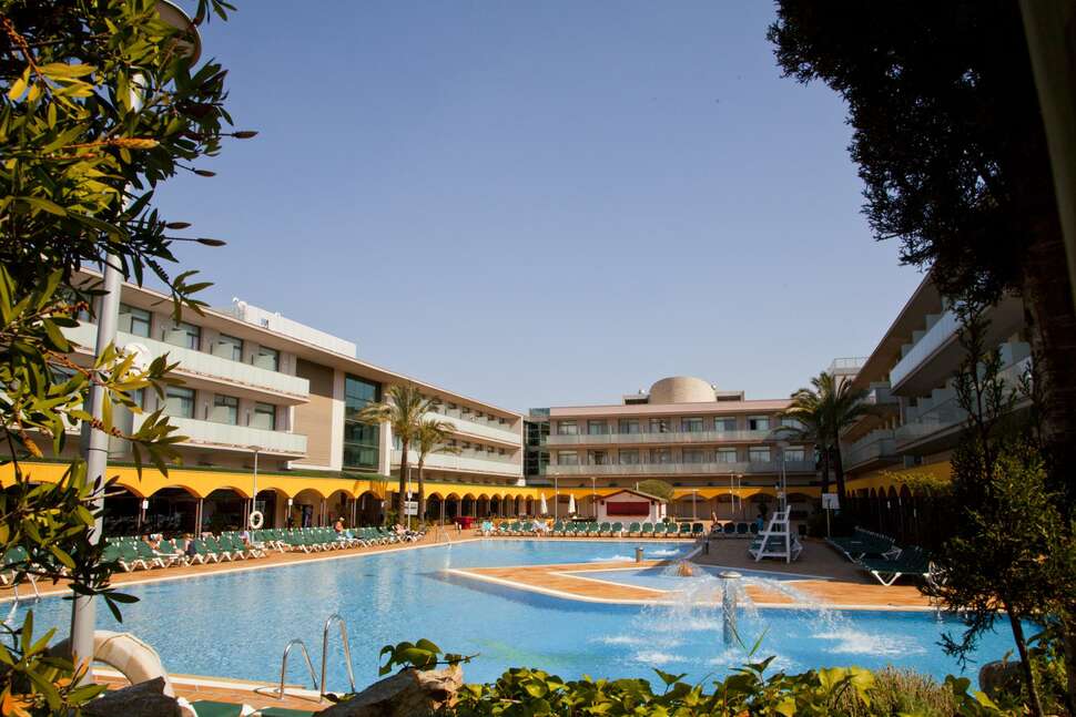 Een foto van een overzicht van Hotel Mediterraneo Benidorm