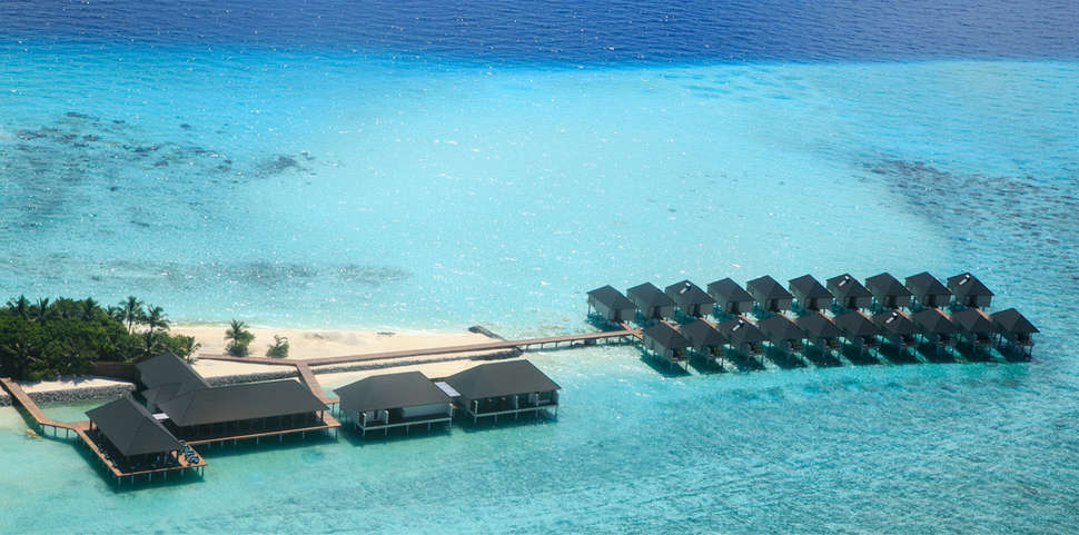 Ein Foto von der Außenansicht des Summer Island Maldives