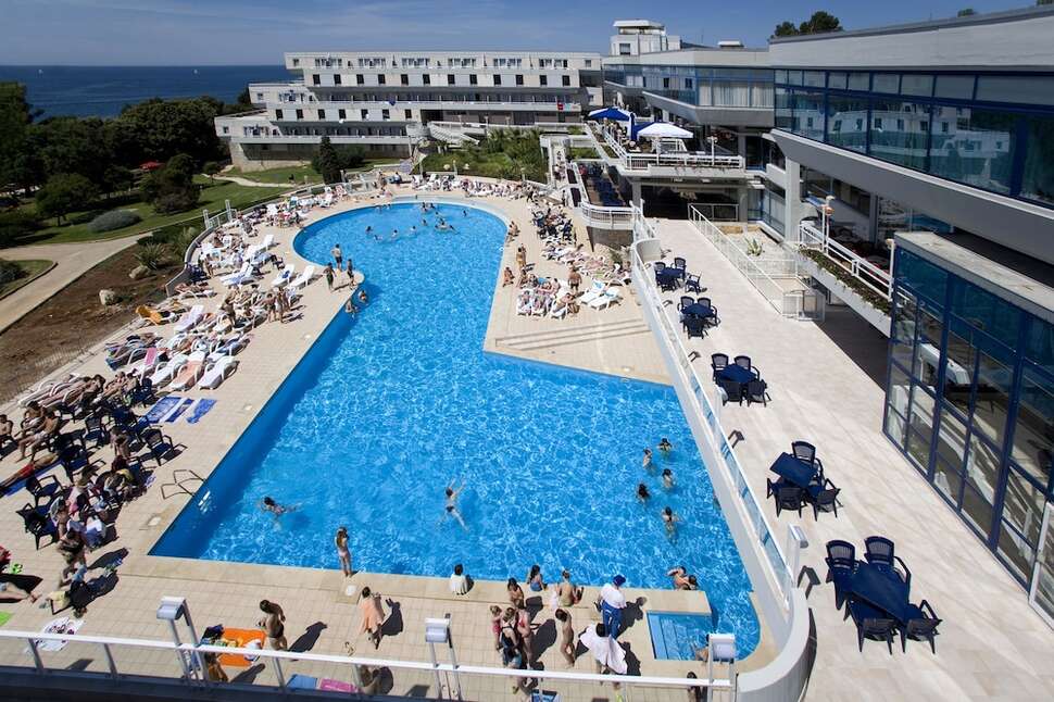 Een foto van het zwembad bij Hotel Delfin Plava Laguna