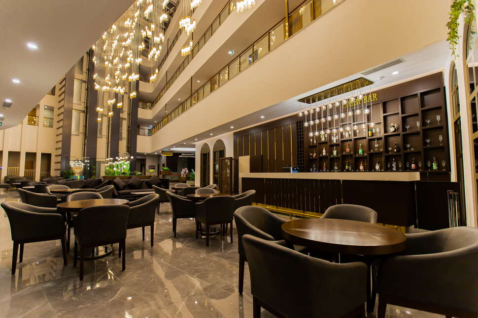 Een foto van het interieur van Alexia Resort & Spa