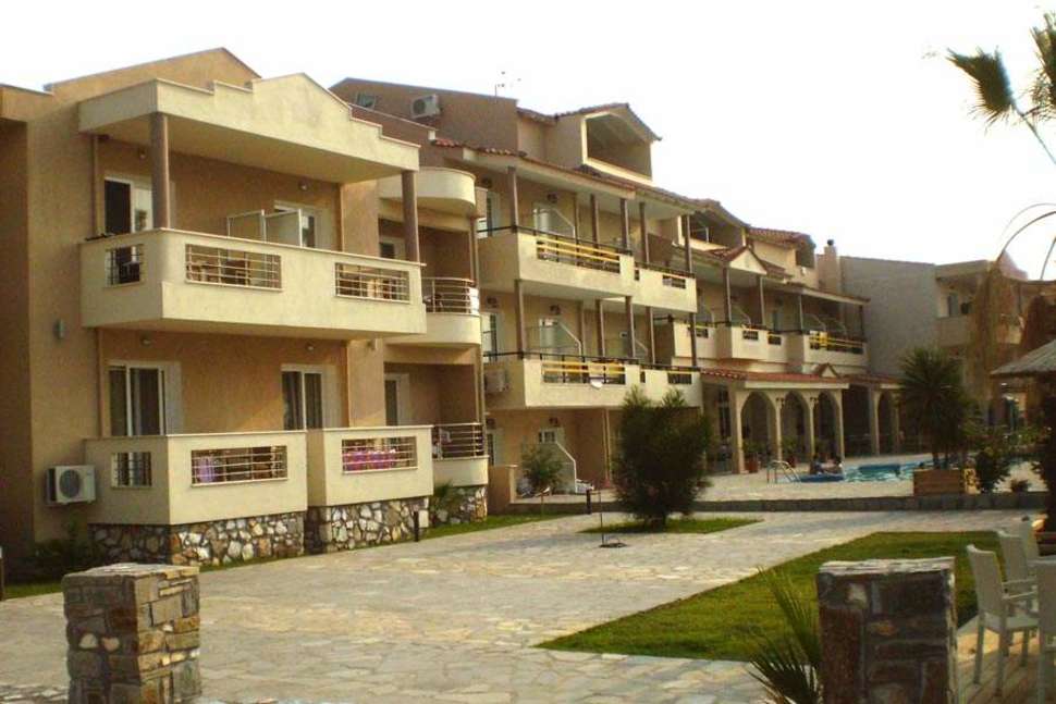 Ein Foto von der Außenansicht des Rachoni Resort