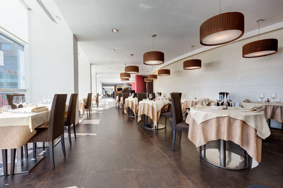 Een foto van het terras bij iH Hotels Roma Z3