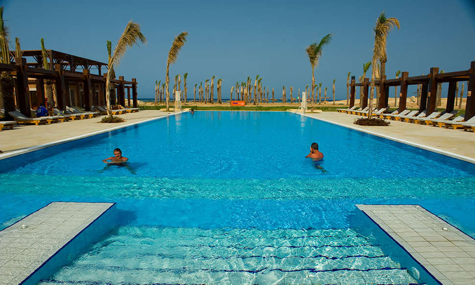 Een foto van het zwembad bij Gemma Resort