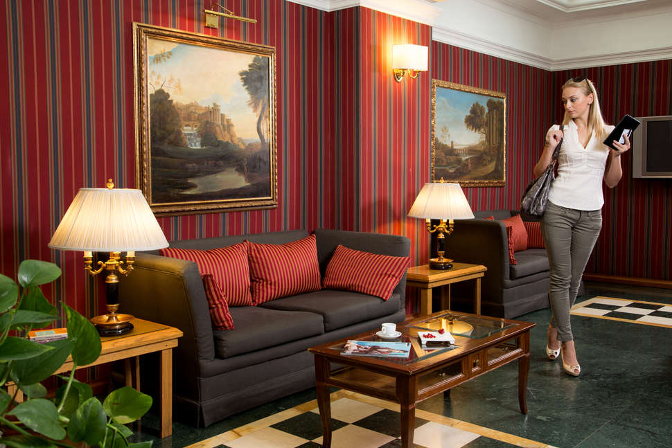 Ein Foto vom Innenbereich im Morgana Hotel