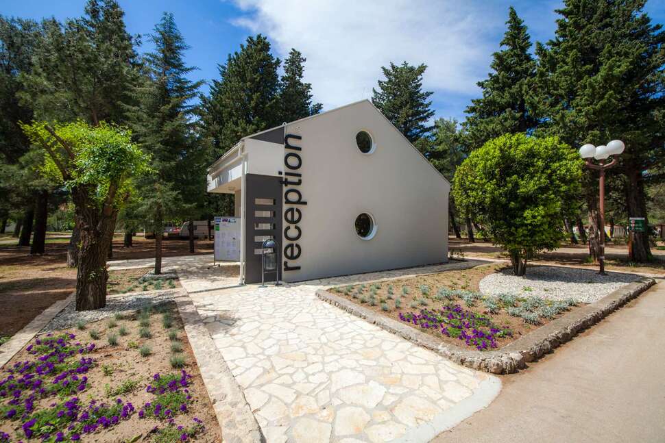 Een foto van de faciliteiten bij Bluesun Camp Paklenica