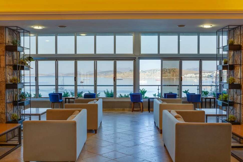 Een foto van het interieur van Diamond of Bodrum