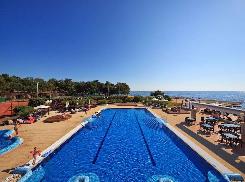 Een foto van een overzicht van Istrian Villas Plava Laguna