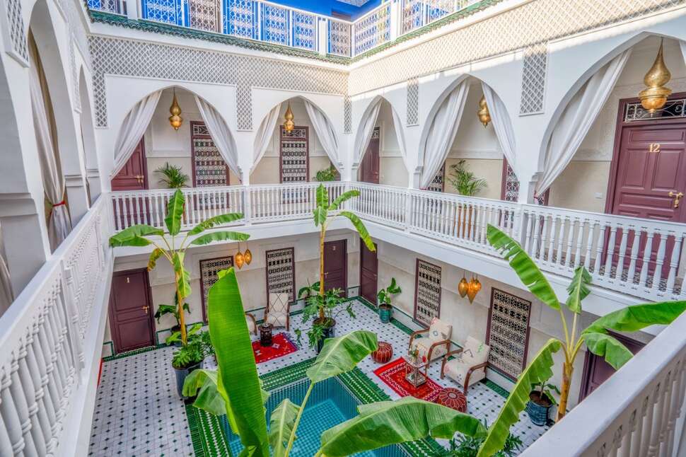 Ein Foto Riad les Palmiers de la Medina
