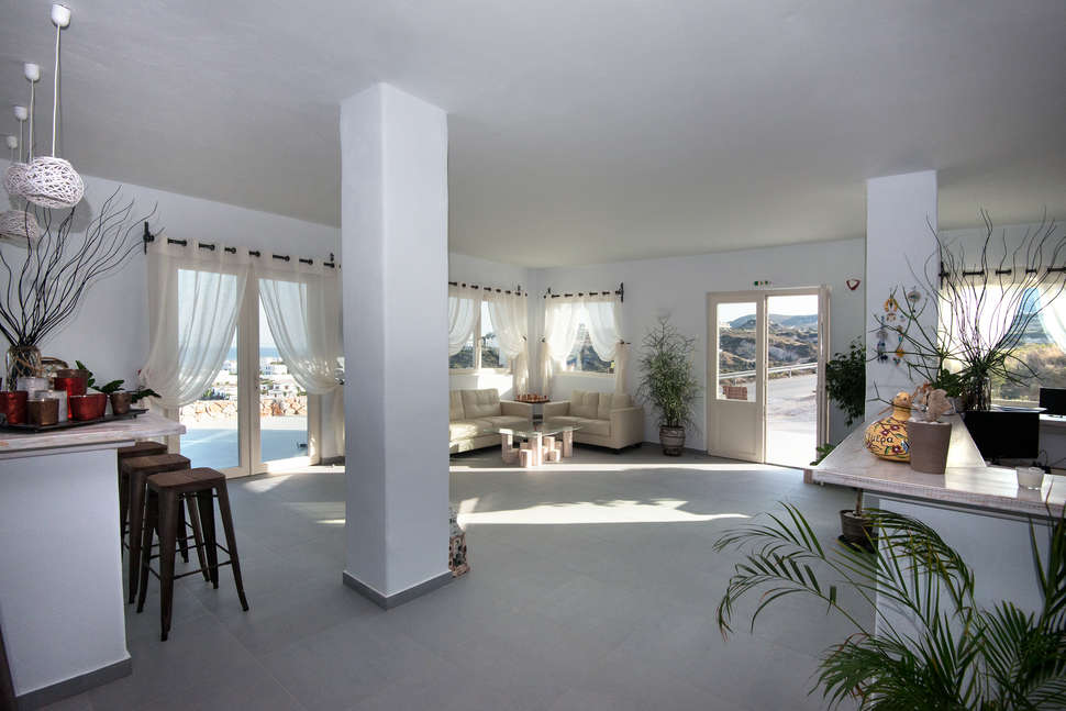 Een foto van het interieur van Althea Boutique Hotel