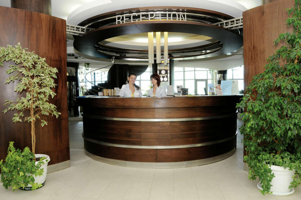 Een foto van het interieur van MPM Hotel Arsena