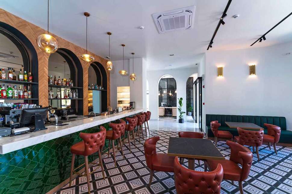 Ein Foto von den Einrichtungen im Naillac Boutique Hotel
