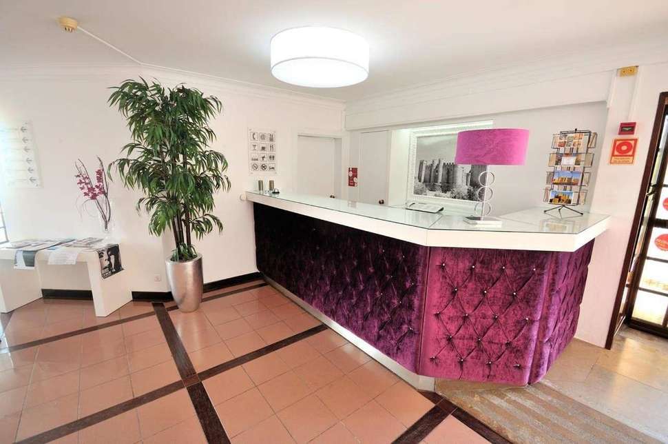 Een foto van het interieur van Josefa D Obidos Hotel