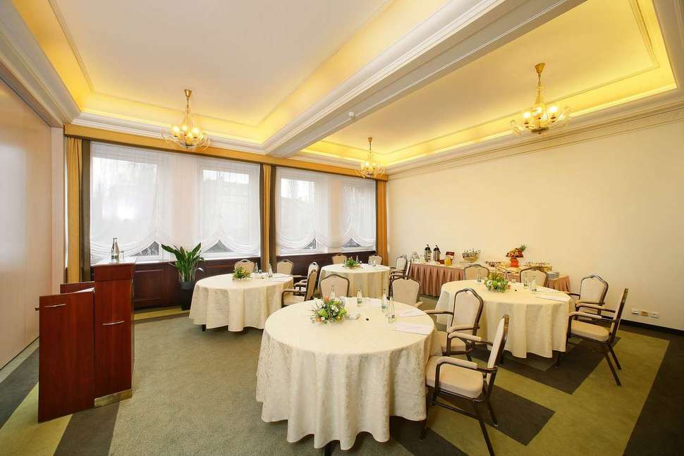 Een foto van de faciliteiten bij Grand Hotel International Prague
