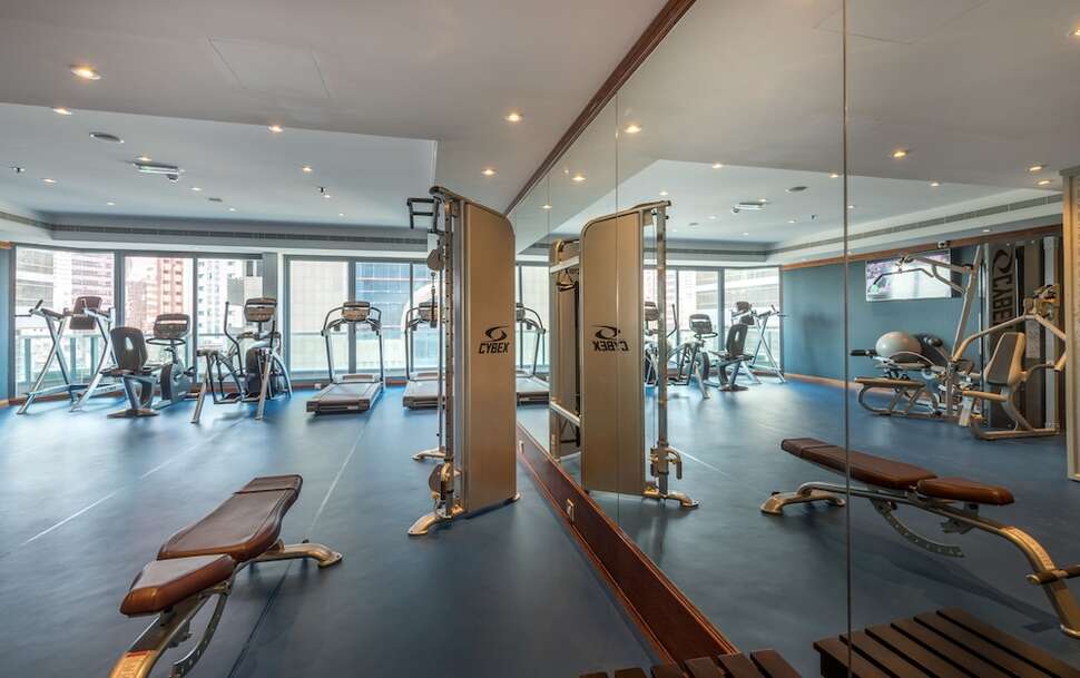 Een foto van de faciliteiten bij Hawthorn Suites by Wyndham Abu Dhabi City Centre