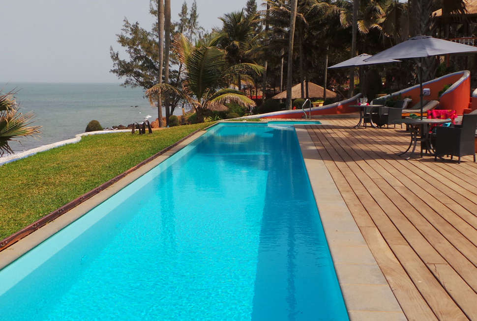 Een foto van het zwembad bij Ngala Lodge