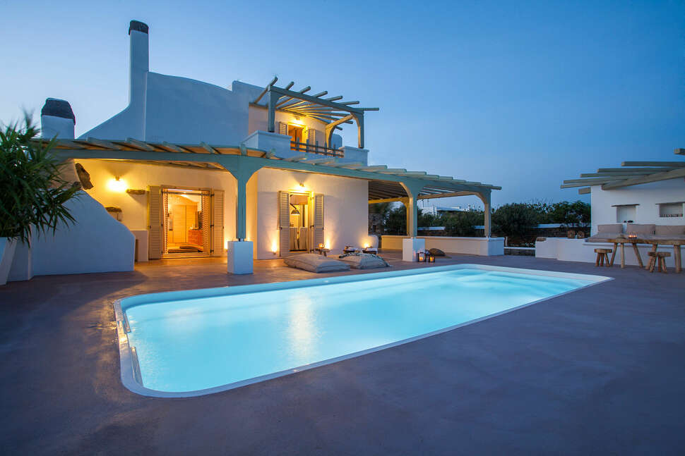 Een foto van het zwembad bij Olive Mykonos Villas